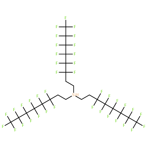 Silane, tris(3,3,4,4,5,5,6,6,7,7,8,8,8-tridecafluorooctyl)-