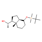 (1S)-1-((1S,3aR,7aR)-4-(tert-butyldimethylsilyloxy)-7a-methyloctahydro-1H-inden-1-yl)ethanol