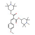 Propanedioic acid,2-[(4-methoxyphenyl)methylene]-, 1,3-bis(1,2,2,6,6-pentamethyl-4-piperidinyl)ester