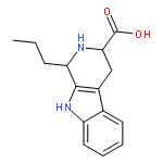 1-Propyl-2,3,4,9-tetrahydro-1H-beta-carboline-3-carboxylic acid