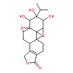 Bisoxireno[4b,5:8a,9]phenanthro[1,2-c]furan-4(2H)-one,1b,3,6,6b,7,7a,9,10,11,11a-decahydro-9,10,11-trihydroxy-1b-methyl-10-(1-methylethyl)-,(1aS,1bS,6bS,7aS,8aS,9R,10S,11S,11aS)- (9CI)