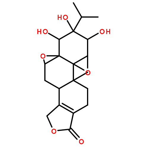 Bisoxireno[4b,5:8a,9]phenanthro[1,2-c]furan-4(2H)-one,1b,3,6,6b,7,7a,9,10,11,11a-decahydro-9,10,11-trihydroxy-1b-methyl-10-(1-methylethyl)-,(1aS,1bS,6bS,7aS,8aS,9R,10S,11S,11aS)- (9CI)