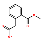 Benzeneacetic acid, 2-(methoxycarbonyl)-