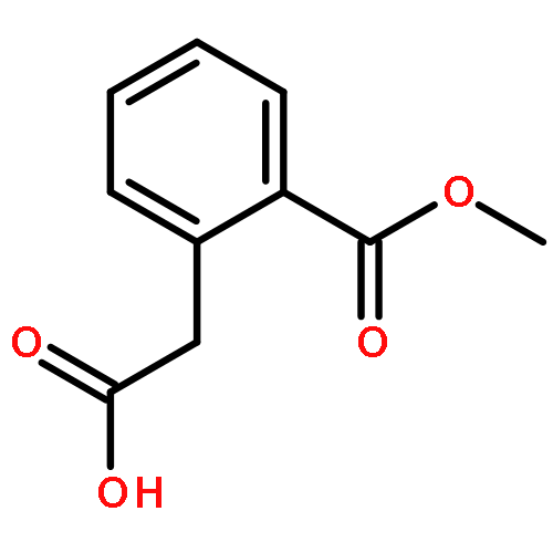 Benzeneacetic acid, 2-(methoxycarbonyl)-