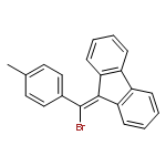 9H-Fluorene, 9-[bromo(4-methylphenyl)methylene]-