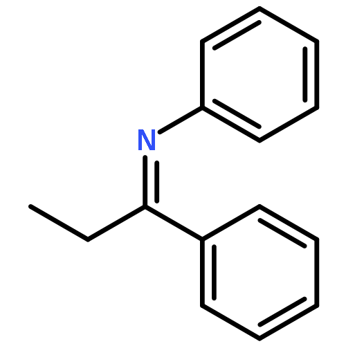 Benzenamine, N-(1-phenylpropylidene)-