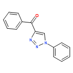 Methanone, phenyl(1-phenyl-1H-1,2,3-triazol-4-yl)-