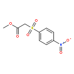 Acetic acid, [(4-nitrophenyl)sulfonyl]-, methyl ester