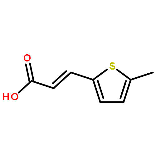 2-Propenoic acid, 3-(5-methyl-2-thienyl)-