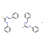 Mercury,bis[(2-phenyldiazenecarbothioic acid-kS) 2-phenylhydrazidato-kN2]-, (T-4)-