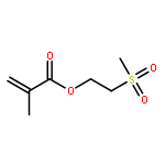 2-Propenoic acid, 2-methyl-, 2-(methylsulfonyl)ethyl ester