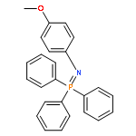 (4-methoxyphenyl)imino-triphenyl-λ<sup>5</sup>-phosphane