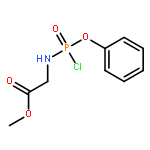 Glycine, N-(chlorophenoxyphosphinyl)-, methyl ester