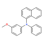 1-Naphthalenamine, N-(3-methoxyphenyl)-N-phenyl-