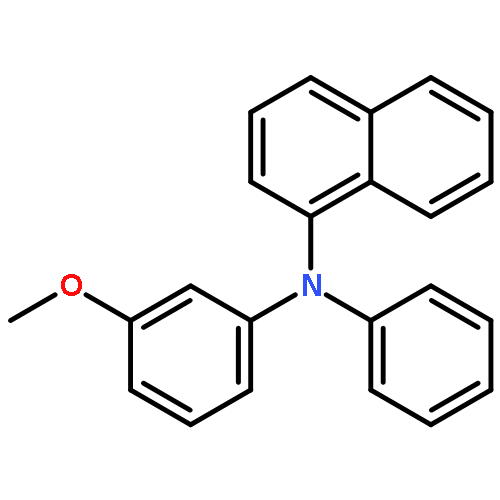 1-Naphthalenamine, N-(3-methoxyphenyl)-N-phenyl-