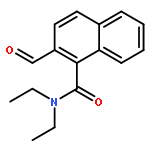 1-Naphthalenecarboxamide, N,N-diethyl-2-formyl-