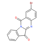 Indolo[2,1-b]quinazoline-6,12-dione, 2-bromo-