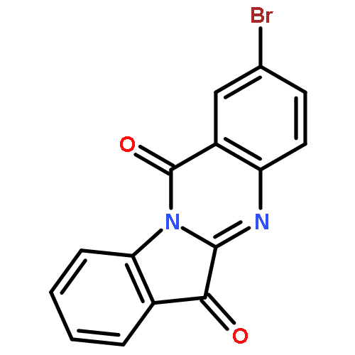 Indolo[2,1-b]quinazoline-6,12-dione, 2-bromo-