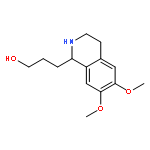 3-(6,7-dimethoxy-1,2,3,4-tetrahydroisoquinolin-1-yl)propan-1-ol