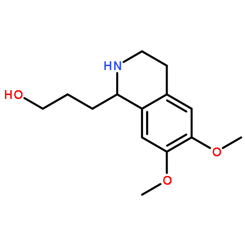 3-(6,7-dimethoxy-1,2,3,4-tetrahydroisoquinolin-1-yl)propan-1-ol