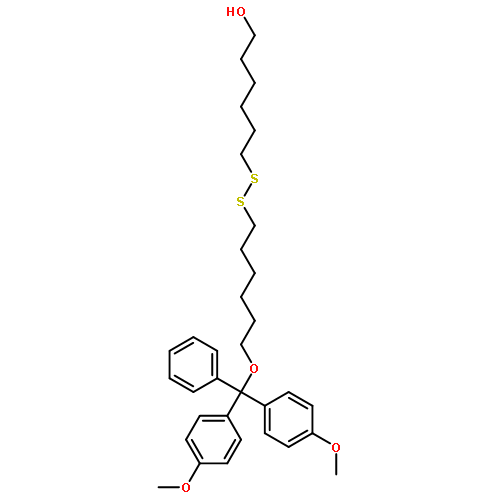 [O6-(DIMETHOXYTRITYL)HEXYL][6'-HYDROXYHEXYL]DISULFIDE