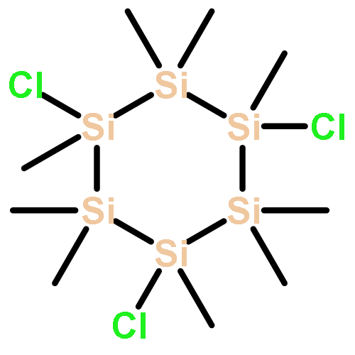 Cyclohexasilane, 1,3,5-trichloro-1,2,2,3,4,4,5,6,6-nonamethyl-