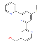 [2,2':6',2''-Terpyridine]-4-methanol, 4'-(methylthio)-