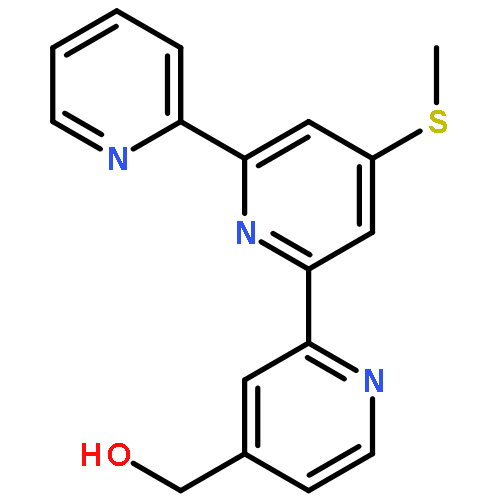 [2,2':6',2''-Terpyridine]-4-methanol, 4'-(methylthio)-