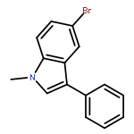 1H-Indole, 5-bromo-1-methyl-3-phenyl-