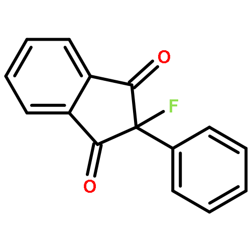 1H-Indene-1,3(2H)-dione, 2-fluoro-2-phenyl-