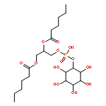 D-myo-Inositol,1-[(2R)-2,3-bis[(1-oxohexyl)oxy]propyl hydrogen phosphate] (9CI)