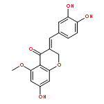 (E)-3-(3,4-dihydroxybenzylidene)-7-hydroxy-5-methoxychroman-4-one