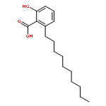 Benzoic acid, 2-decyl-6-hydroxy-