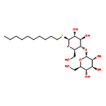 b-D-Glucopyranoside, decyl 4-O-a-D-glucopyranosyl-1-thio-