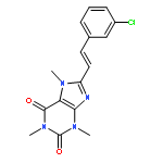 8-(3-chlorostyryl)caffeine