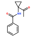 BENZAMIDE, N-(1-ACETYLCYCLOPROPYL)-