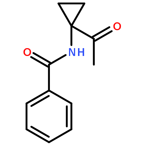 BENZAMIDE, N-(1-ACETYLCYCLOPROPYL)-