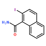 1-Naphthalenecarboxamide, 2-iodo-