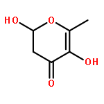 4H-Pyran-4-one, 2,3-dihydro-2,5-dihydroxy-6-methyl-