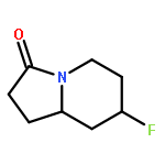 3(2H)-Indolizinone,7-fluorohexahydro-, cis- (9CI)