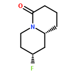 4H-Quinolizin-4-one, 8-fluorooctahydro-, trans-