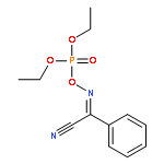 Phosphonic acid,(cyanophenylmethylene)azanyl diethyl ester