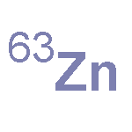 Zinc, isotope of mass63