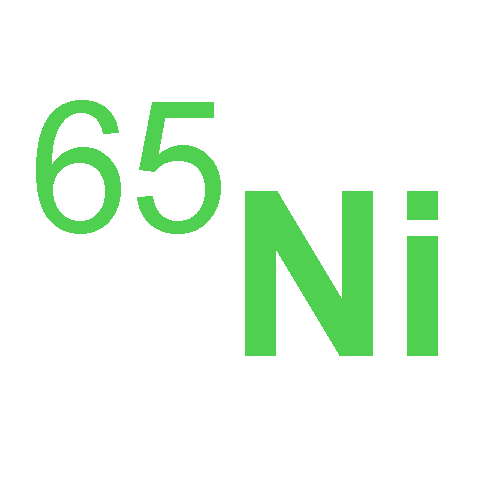 Nickel, isotope of mass65