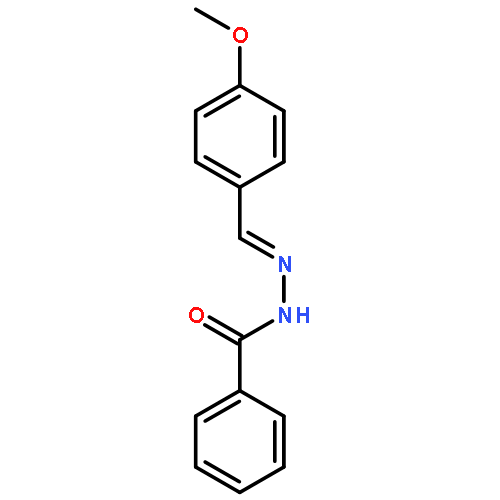 Benzoic acid, (2E)-[(4-methoxyphenyl)methylene]hydrazide