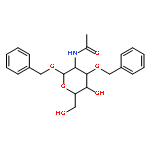 benzyl 2-(acetylamino)-3-O-benzyl-2-deoxyhexopyranoside