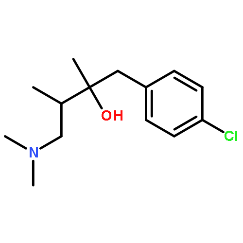 Benzeneethanol,4-chloro-a-[2-(dimethylamino)-1-methylethyl]-a-methyl-