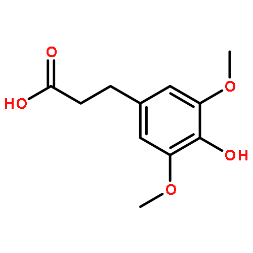 Benzenepropanoic acid,4-hydroxy-3,5-dimethoxy-