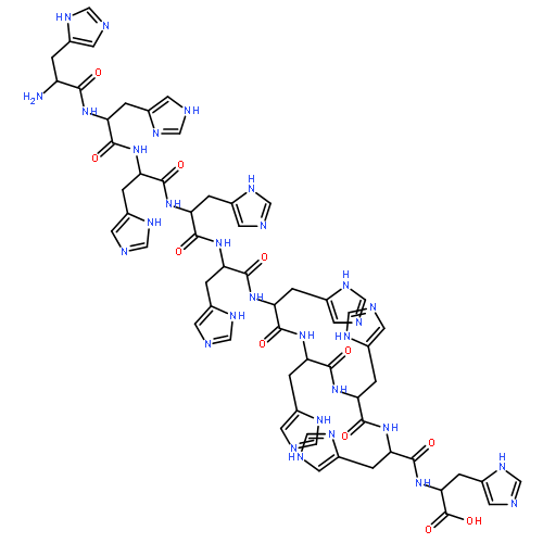 L-Histidine,L-histidyl-L-histidyl-L-histidyl-L-histidyl-L-histidyl-L-histidyl-L-histidyl-L-histidyl-L-histidyl-