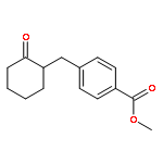 Benzoic acid, 4-[(2-oxocyclohexyl)methyl]-, methyl ester